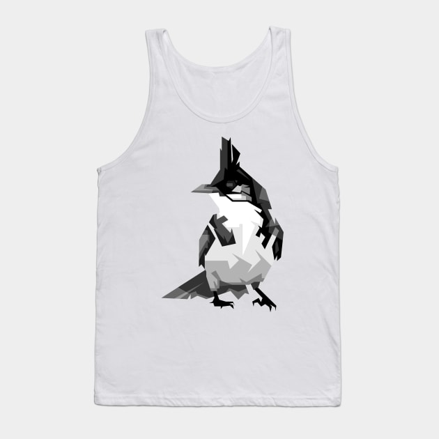 glatics bird in grayscale Tank Top by Rizkydwi